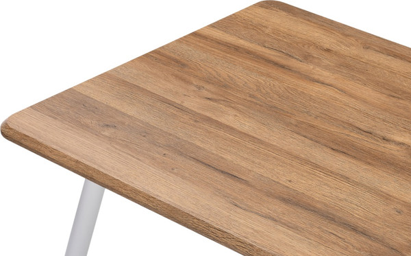 Изображение товара Обеденный стол Woodville Кангас 120х80х77 / 533165 (дуб вотан/белый)