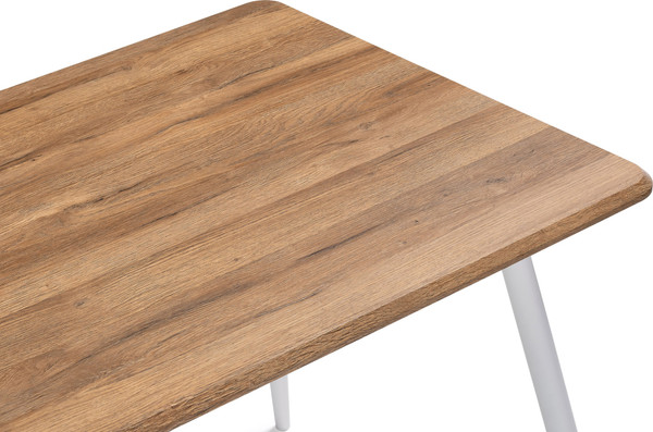 Изображение товара Обеденный стол Woodville Кангас 120х80х77 / 533165 (дуб вотан/белый)