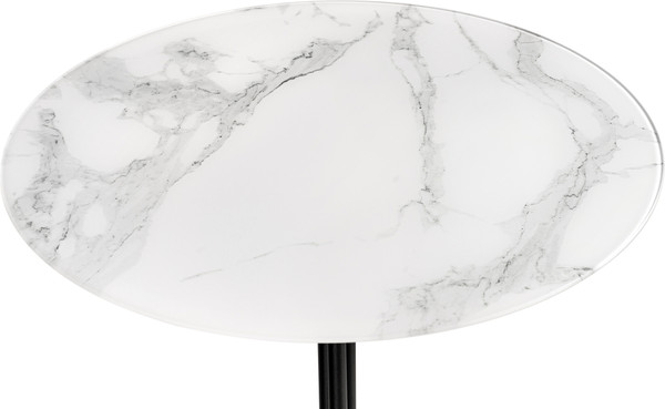 Изображение товара Комплект журнальных столиков Woodville Рускус / 500013 (белый мрамор/серый мрамор/галифакс)