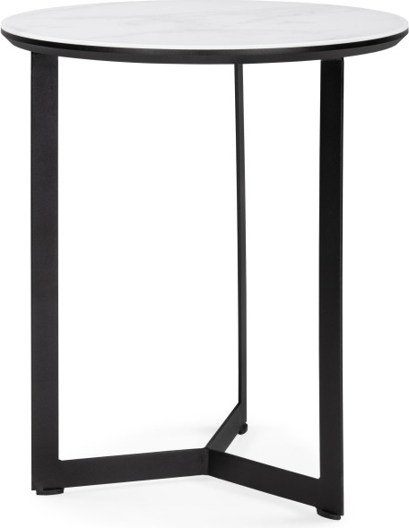 Изображение товара Журнальный столик Woodville Роб D-450 / 462093 (белый мрамор)