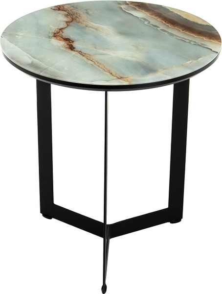 Изображение товара Журнальный столик Woodville Роб D-450 / 462094 (голубой мрамор)