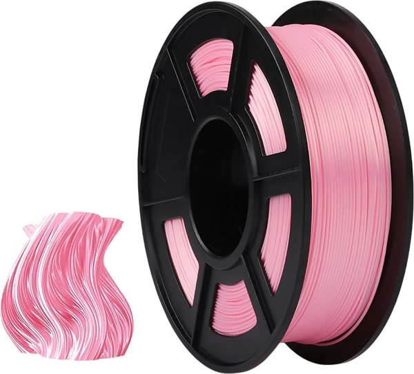 Изображение товара Пластик для 3D-печати NV Print NV-3D-SILK-PLA-P-PINK (1.75мм, 1кг, розовый)