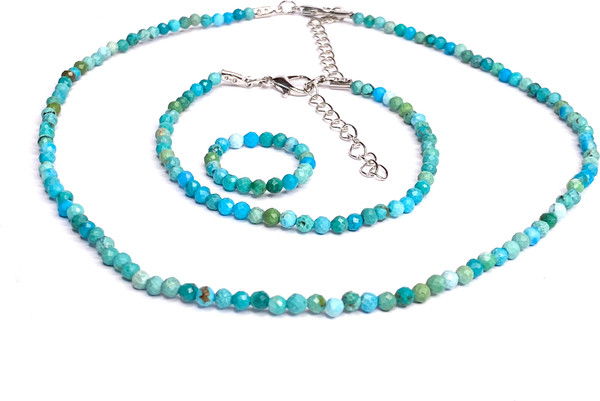 Изображение товара Кольцо Wolves Бирюза 6231 (р.22-23)