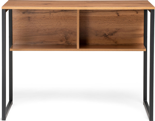 Изображение товара Компьютерный стол Woodville Клер Лофт / 489687 (дуб вотан/черный матовый)