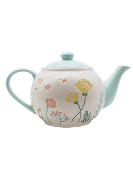 Изображение товара Заварочный чайник Arya Garden / 8680943250155 (белый/голубой)