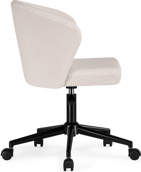 Изображение товара Кресло офисное Woodville Lika / 15858 (white teddy/black)