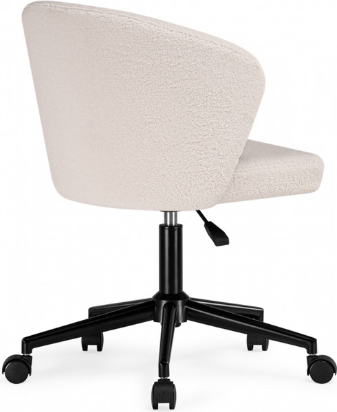 Изображение товара Кресло офисное Woodville Lika / 15858 (white teddy/black)