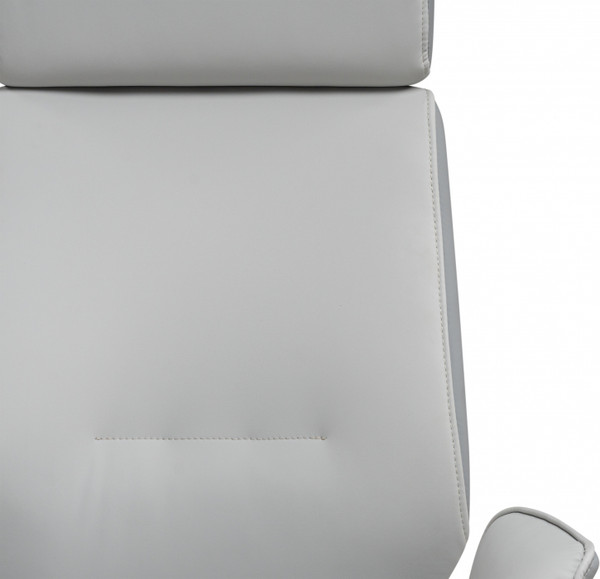 Изображение товара Кресло офисное Woodville Leo / 15819 (light gray/dark gray)