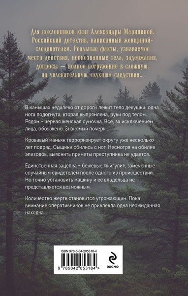 Изображение товара Книга Эксмо Убойная примета, твердая обложка (Литвинова Дарья)