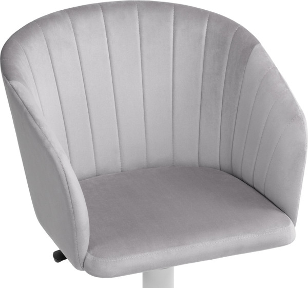 Изображение товара Кресло офисное Woodville Тибо / 464215 (confetti silver серый/белый)