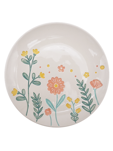 Изображение товара Набор столовой посуды Arya Garden / 8680943250124 (белый/голубой)