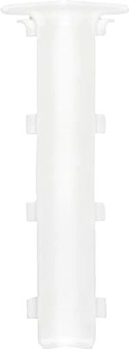 Изображение товара Уголок для плинтуса LinePlast 100мм LB001 (2шт, белый с тиснением, внутренний, флоупак)