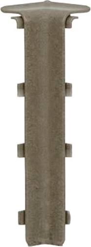 Изображение товара Уголок для плинтуса LinePlast 100мм LB012 (2шт, бетон графит, внутренний, флоупак)