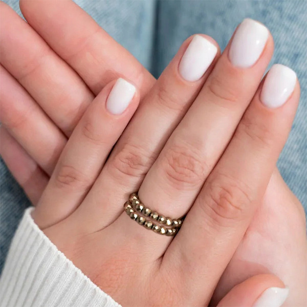 Изображение товара Кольцо Wolves Пирит Двойное 6340 (р.19-20)