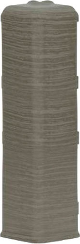 Изображение товара Уголок для плинтуса LinePlast 100мм LB020 (2шт, металлик файн-лайн, внешний, флоупак)