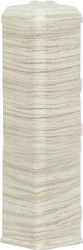 Изображение товара Уголок для плинтуса LinePlast 100мм LB019 (2шт, тик норд, внешний, флоупак)