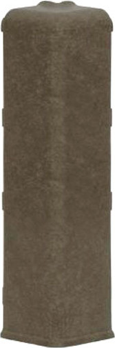 Изображение товара Уголок для плинтуса LinePlast 100мм LB012 (2шт, бетон графит, внешний, флоупак)