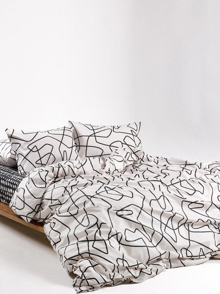 Изображение товара Комплект постельного белья Urban Family Марианна 1.5сп 50x70 / 20407-1+20409-1