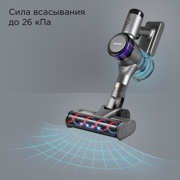 Изображение товара Вертикальный пылесос Redmond VH1311 Pro Max (серый)