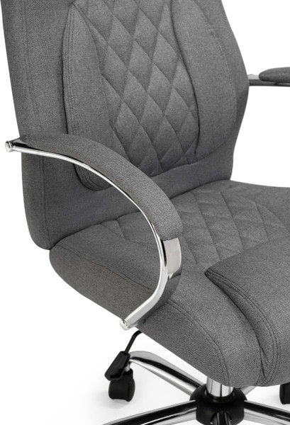 Изображение товара Кресло офисное Woodville Tron / 15519 (gray fabric)