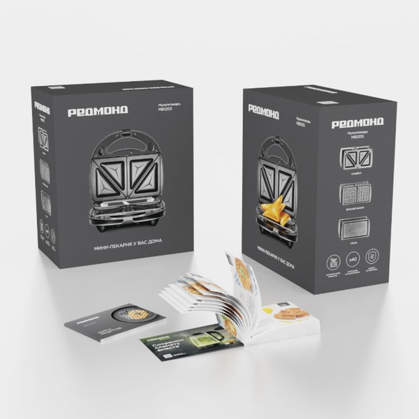 Изображение товара Мультипекарь Redmond MB1205 (черный)