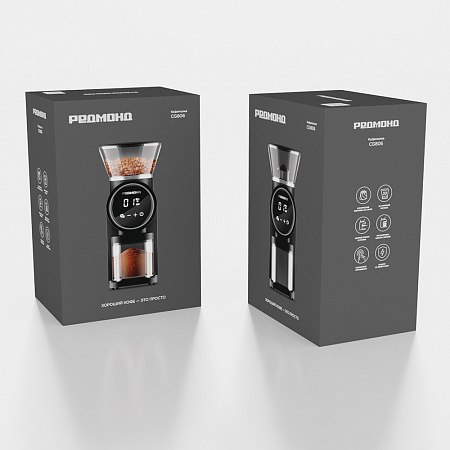 Изображение товара Кофемолка Redmond CG806 (черный)
