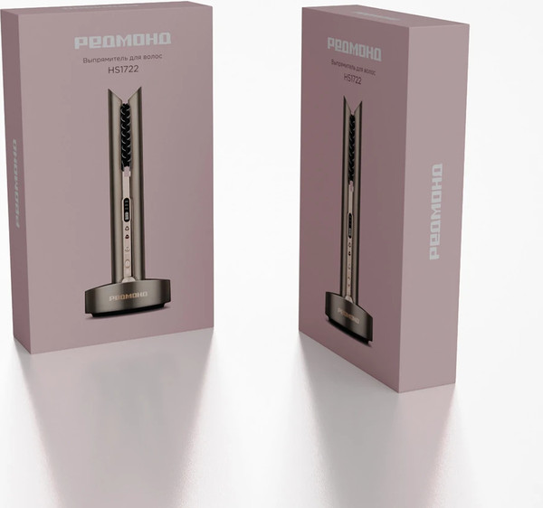 Изображение товара Выпрямитель для волос Redmond HS1722 (серый/коричневый)