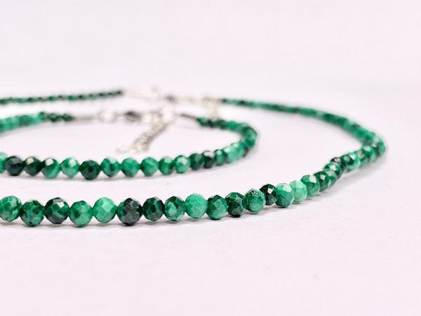 Изображение товара Кольцо Wolves Малахит Тройное 6312 (р.15-16)