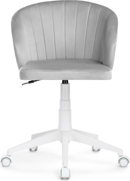 Изображение товара Кресло офисное Woodville Пард / 464231 (confetti silver серый/белый)