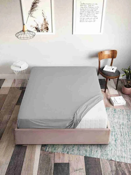 Изображение товара Простыня Ночь нежна Ромбики 180x200x20 / 21141-4 (на резинке)