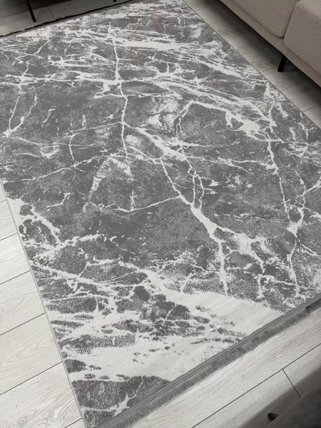 Изображение товара Ковер Radjab Carpet Амаль Прямоугольник 0911A / 13164RK (2x2.9, Grey/Cream)