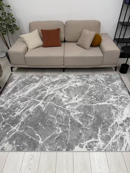 Изображение товара Ковер Radjab Carpet Амаль Прямоугольник 0911A / 13167RK (2.4x3.4, Grey/Cream)
