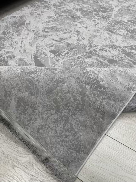 Изображение товара Коврик Radjab Carpet Амаль Прямоугольник 0911A / 13180RK (0.8x1.5, Grey/Grey)