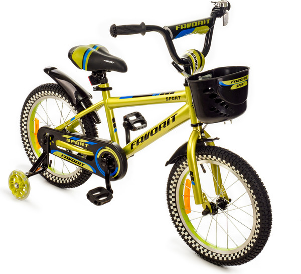 Изображение товара Детский велосипед FAVORIT Sport / SPT-Y16GN