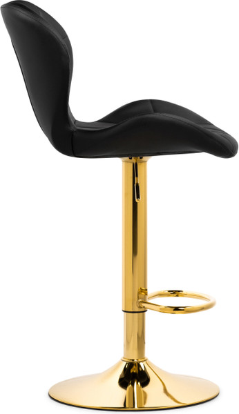 Изображение товара Стул барный Woodville Trio / 15728 (black/gold)