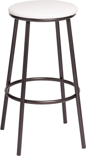 Изображение товара Табурет барный Woodville Drezegomad / 453995 (белый/темный мусс)