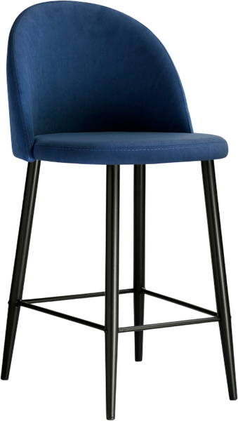 Изображение товара Стул барный Woodville Амизуре / 448662 (темно-синий/черный матовый)