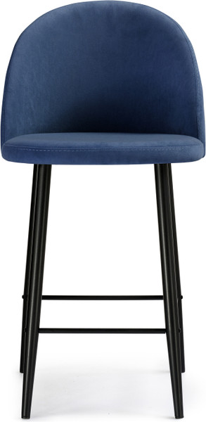 Изображение товара Стул барный Woodville Амизуре / 448662 (темно-синий/черный матовый)