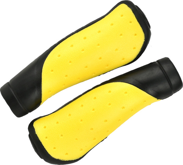 Изображение товара Грипсы для велосипеда Joy Kie MTB HL-GB306 / H000010712 (черный/желтый)
