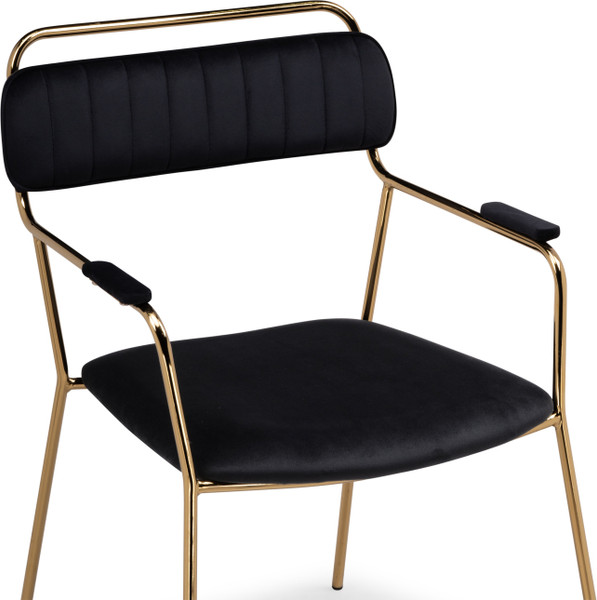 Изображение товара Стул Woodville Aspen / 15652 (black/gold)