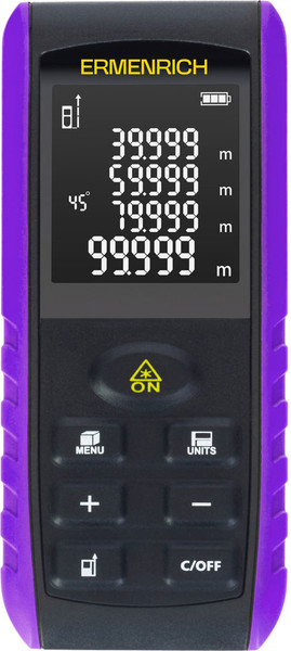 Изображение товара Лазерный дальномер Ermenrich Reel Pro GE60 / 85319 (фиолетовый)