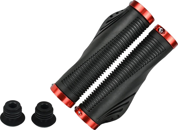 Изображение товара Грипсы для велосипеда Joy Kie MTB VDG8003 / ST-8003 / HQ-0003871 (черный/красный)