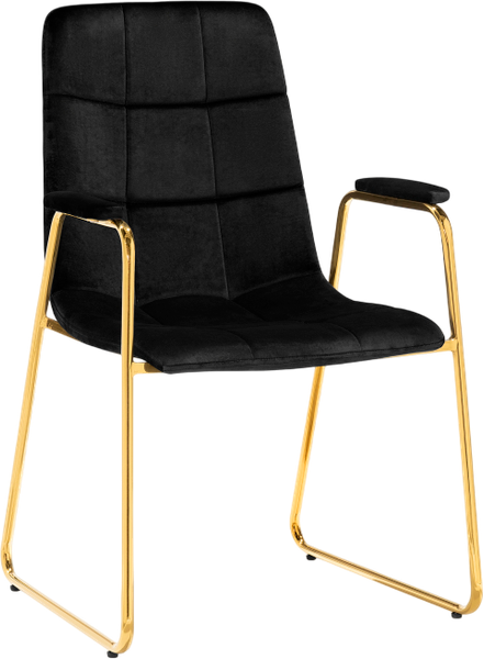 Изображение товара Стул Woodville 15544 (black/gold)