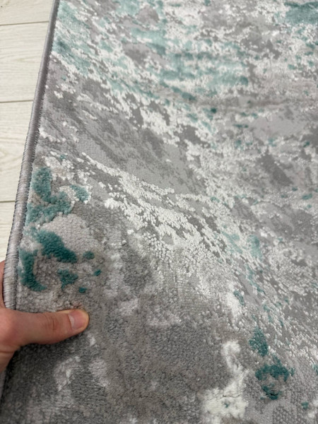 Изображение товара Ковер Radjab Carpet Афина Прямоугольник 0900A / 13214RK (2x4, Grey/D.green)