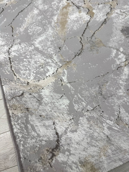 Изображение товара Ковер Radjab Carpet Афина Прямоугольник 0909A / 13274RK (1.6x2.3, Grey/Beige)