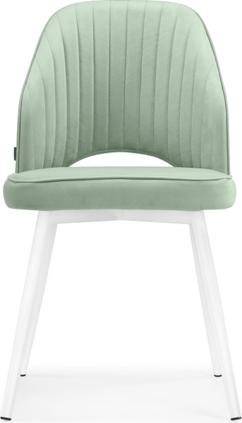 Изображение товара Стул Woodville Брейния / 500003 (velutto 14/белый)