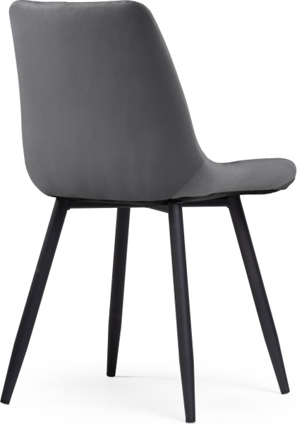 Изображение товара Стул Woodville Челси / 502092 (темно-серый/черный)