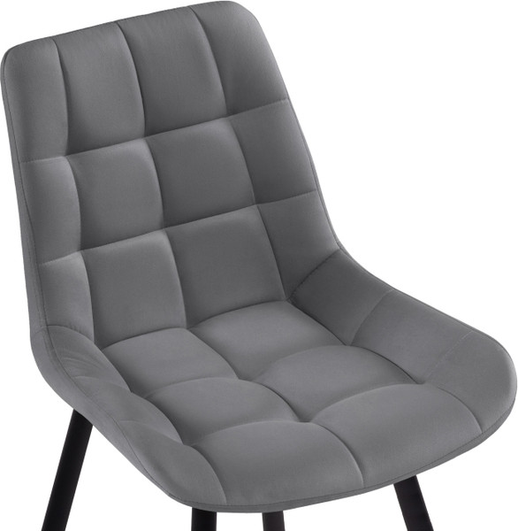 Изображение товара Стул Woodville Челси / 502092 (темно-серый/черный)