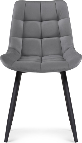 Изображение товара Стул Woodville Челси / 502092 (темно-серый/черный)