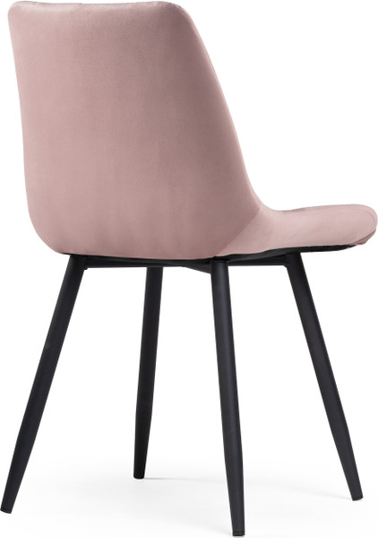 Изображение товара Стул Woodville Челси / 502087 (розовый/черный)